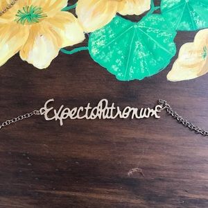 Harry Potter Expecto Patronum necklace